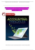 Solution Manual for Accounting Principles 9th Canadian Edition Volume 1 and Volume 2 by Jerry J&period; Weygandt Donald E&period; Kieso Paul D&period; Kimmel Barbara Trenholm Wayne Irvine Warren &vert; 2025&ndash;2026 Study Guide and Instructor Resource