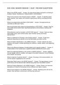 ECE 4335&colon; SENIOR DESIGN 1&colon; QUIZ 1 REVIEW QUESTIONS