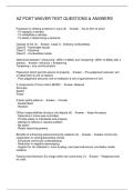 AZ POST WAIVER TEST QUESTIONS & ANSWERS
