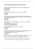 AZ POST WAIVER EXAM &lpar;CH&period; 28 TRAFFIC&rpar;&period;