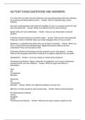 AZ POST EXAM QUESTIONS AND ANSWERS