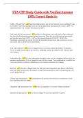 ETA CPP Study Guide 2026 Complete Questions and Answers 100&percnt; Verified &lpar;2025 &sol; 2026&rpar; Graded A&plus;