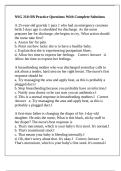 NSG 210 OB Practice Questions With Complete Solutions