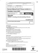2025 Pearson Edexcel Level 1&sol;Level 2 GCSE 1RB0&sol;3G Religious Studies B PAPER 3&colon; Area of Study 3 &ndash; Religion&comma; Philosophy and Social Justice Option 3G &ndash; Sikhism