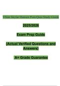 VSim Skylar Hansen Post-Quiz Study Guide &lpar;2025&sol;2026 Verified Questions & A&plus; Answers&rpar;