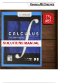Student Solutions Manual &ndash; Calculus&colon; Early Transcendentals&comma; 9th Edition &lpar;2021&rpar; by James Stewart