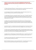 NFHS Soccer Rules Quiz &lpar;2025&rpar; ACTUAL EXAM COMPREHENSIVE QUESTIONS AND VERIFIED ACCURATE SOLUTION &lpar;DETAILED & ELABORATED&rpar; &vert;GET IT 100&percnt; ACCURATE&excl;&excl; 2025 TEST&excl;&excl;