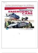 PREHOSPITAL EMERGENCY CARE CHAPTER 1-44&comma; 12TH  EDITION BY JOSEPH J&period; MISTOVICH KEITH J KARREN  BRENT Q&period; HAFEN&colon; TEST BANK&period; PDF