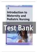 Test Bank - Introduction to Maternity and Pediatric Nursing&comma; 8th Edition by Gloria Leifer