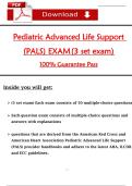 Pediatric Advanced Life Support &lpar;PALS&rpar; Exam &lpar;Latest 2025 &sol; 2026&rpar;&colon; Most Comprehensive Qs & Ans - to Pass the Exam&comma; 100&percnt; Verified