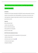 NSC 170 Final Exam 2025&sol;2026 &vert;&vert; Verified Questions & Correct Solutions