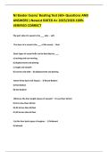 NJ Boater Exam&sol; Boating Test &lpar;60&plus; Questions AND ANSWERS &rpar; Newest RATED A&plus; 2025&sol;2026 100&percnt; VERIFIED CORRECT 