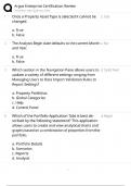 Argus Enterprise Certification Review Test Bank &sol; Commercial Real Estate &sol; 2025 Update &sol; Score 100&percnt;