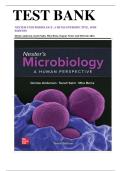 Test Bank for Nester&rsquo;s Microbiology&colon; A Human Perspective&comma; 10th Edition by Denise Anderson&comma; Sarah Salm&comma; Mira Beins&comma; Eugene Nester&comma; and Deborah Allen &vert; Complete Exam Prep with Answers & Rationales &vert; 2025&sol;2026