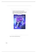 Test Bank For Medical Terminology For Health Professions&comma; Spiral Bound Version 9th Edition Author&colon;Ann Ehrlich&comma; Carol Schroeder&comma; Laura Ehrlich&comma; Katrina Schroeder Chapter 1-15 Newest Version