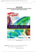 TEST BANK Pharmacology a patient centered nursing process approach 11th edition By LINDA E&period; MCCUISTION &lpar;All Chapters &lpar;1-58&rpar; Guided A&plus;&rpar;&period;PDF