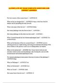 &lbrace;LATEST&rcub; ATR 257 EXAM COMPLETE QUESTIONS AND CORRECT ANSWERS