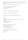 PEDIATRIC EOR EXAM FOR PA LATEST 2023-2024 ACTUAL EXAM 300 QUESTIONS AND CORRECT DETAILED ANSWERS