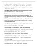 EMT 186 FINAL PREP QUESTIONS AND ANSWERS