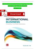 Test Bank for International Business&colon; Competing in the Global Marketplace 14th Edition by Charles Hill &vert; Chapters 1-20