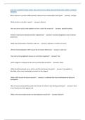 ASCP MLT CHEMISTRY EXAM LATEST 2023-2024 ACTUAL EXAM 200 QUESTIONS AND CORRECT DETAILED ANSWERS