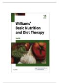 TEST BANK For Williams Basic Nutrition and Diet Therapy 16th Edition by Staci Nix&comma; All 23 Chapters Covered&comma; Verified Latest Edition