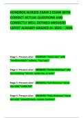 HONDROS NUR205 EXAM 2 EXAM WITH CORRECT ACTUAL QUESTIONS AND CORRECTLY WELL DEFINED ANSWERS LATEST ALREADY GRADED A&plus; 2025 &ndash; 2026