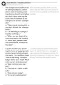 2023 RN test 3 NCLEX questions