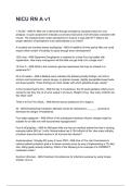 NICU RN A v1 NEWEST 2025&sol;2026 ACTUAL EXAM COMPLETE QUESTIONS AND CORRECT DETAILED ANSWERS &lpar;VERIFIED ANSWERS&rpar; &vert;ALREADY GRADED A&plus;&vert;&vert;BRAND NEW&excl;&excl;