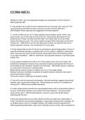 CCRN-NICU NEWEST 2025&sol;2026 ACTUAL EXAM COMPLETE QUESTIONS AND CORRECT DETAILED ANSWERS &lpar;VERIFIED ANSWERS&rpar; &vert;ALREADY GRADED A&plus;&vert;&vert;BRAND NEW&excl;&excl;