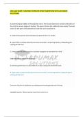 NSG 5442 EXAM 3 VERIFIED COMPLETE STUDY QUESTIONS WITH ACCURATE SOLUTIONS