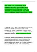 MIDTERM RTE 1523 EXAM WITH CORRECT ACTUAL QUESTIONS AND CORRECTLY WELL DEFINED ANSWERS LATEST ALREADY GRADED A&plus; 2025 &ndash; 2026