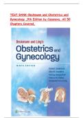 TEST BANK for Beckmann and Obstetrics and Gynecology &comma;9th Edition by Casanova&comma; All 50 Chapters Covered&comma; Verified Latest Edition