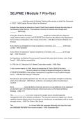 SEJPME I Module 7 Pre-Test NEWEST 2025&sol;2026 ACTUAL EXAM COMPLETE QUESTIONS AND CORRECT DETAILED ANSWERS &lpar;VERIFIED ANSWERS&rpar; &vert;ALREADY GRADED A&plus;&vert;&vert;BRAND NEW&excl;&excl;
