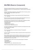 SEJPME &lpar;Reserve Component&rpar; NEWEST 2025&sol;2026 ACTUAL EXAM COMPLETE QUESTIONS AND CORRECT DETAILED ANSWERS &lpar;VERIFIED ANSWERS&rpar; &vert;ALREADY GRADED A&plus;&vert;&vert;BRAND NEW&excl;&excl;
