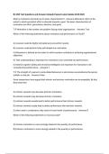BU 288 Test Questions and Answers Already Passed Latest Update 2025-2026