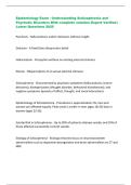 Epidemiology Exam - Understanding Schizophrenia and  Psychotic Disorders With complete solution&ndash;Expert Verified &vert;  Latest Questions 2025 