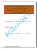 ABEKA BIOLOGY&colon; GOD'S LIVING CREATION&colon; SECTION REVIEW 21&period;6&period; EXAM 2025&sol;2026 QUESTIONS AND ANSWERS 100&percnt; PASS