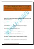 ABEKA&colon; BIOLOGY TEST 12 EXAM 2025&sol;2026 QUESTIONS AND ANSWERS 100&percnt; PASS