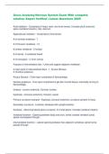 Gross Anatomy-Nervous System Exam With complete  solution&ndash;Expert Verified &vert; Latest Questions 2025 