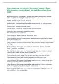 Gross Anatomy - Introduction Terms and Concepts Exam  With complete solution&ndash;Expert Verified &vert; Latest Questions  2025 