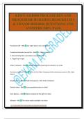 KIM'S AMB400 PROCEDURES AND PROCEDURE BUILDING BLOCKS CH 1 & 2 EXAM 2025&sol;2026 QUESTIONS AND ANSWERS 100&percnt; PASSKIM'S AMB400 PROCEDURES AND PROCEDURE BUILDING BLOCKS CH 1 & 2 EXAM 2025&sol;2026 QUESTIONS AND ANSWERS 100&percnt; PASS