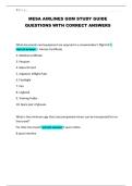 MESA AIRLINES GOM STUDY GUIDE QUESTIONS WITH CORRECT ANSWERS