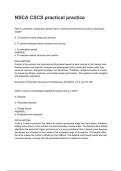 NSCA CSCS practical practice Latest &lpar;2026&sol;2027&rpar; Verified Answers by Experts