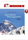 &ast;&ast;&ast;INSTANT DOWNLOAD&ast;&ast;&ast;TEST BANK OPERATIONS MANAGEMENT STEVENSON 11TH EDITION &vert;CHAPTER 1- 19 &vert; BRAND NEW&vert; COMPLETE GUIDE&excl;&excl;&excl;