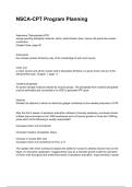 NSCA-CPT Program Planning Latest Edition &lpar;2026&sol;2027&rpar; with Verified Answers