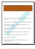 CULINARY ARTS BUNDLED EXAMS &vert; QUESTIONS AND CORRECT ANSWERS &vert; LATEST UPDATE&period;