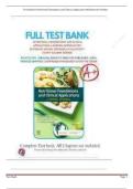  Test Bank for Nutritional Foundations and Clinical Applications&colon; A Nursing Approach&comma; 8th Edition by Grodner &ndash; Complete Chapter Questions & Answers