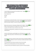 QISP INTRODUCTION COMPREHENSIVE QUIZ&vert;QUESTIONS AND 100&percnt; CORRECT ANSWERS&vert;LATEST 2025&sol;2026&vert;GUARANTEED A&plus;&vert;LATEST UPDATE&vert;VERIFIED