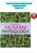 Test Bank for Principles of Human Physiology 6th Edition by Stanfield